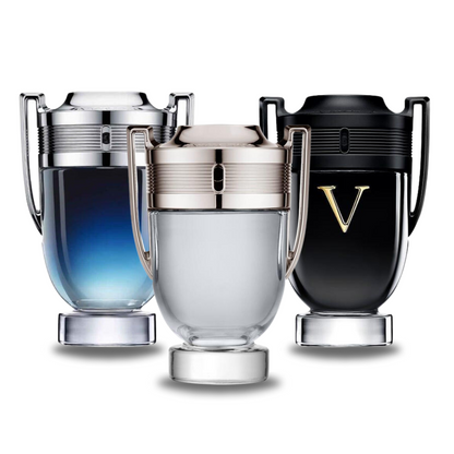 Combo de 3 Parfums - Invictus Legend, Invictus et Invictus Victory Elixir de Paco Rabanne [100 ml chacun]